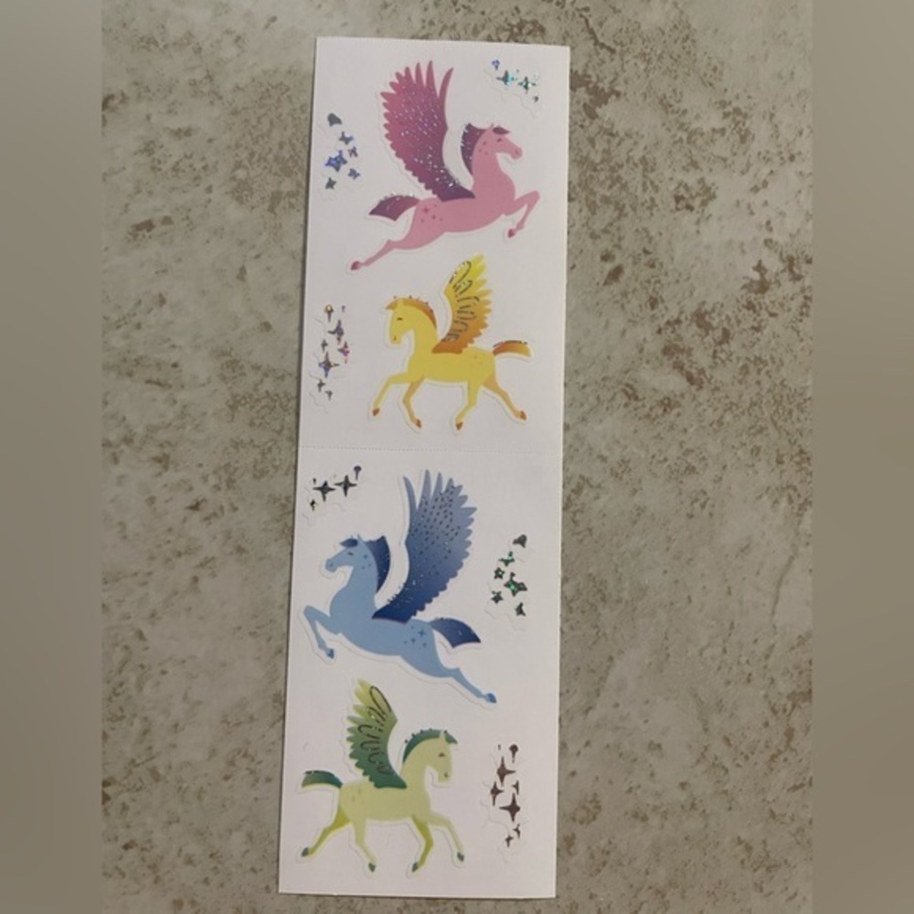 Mrs. Grossman’s vintage Unicorn stickers 200 (5strips)